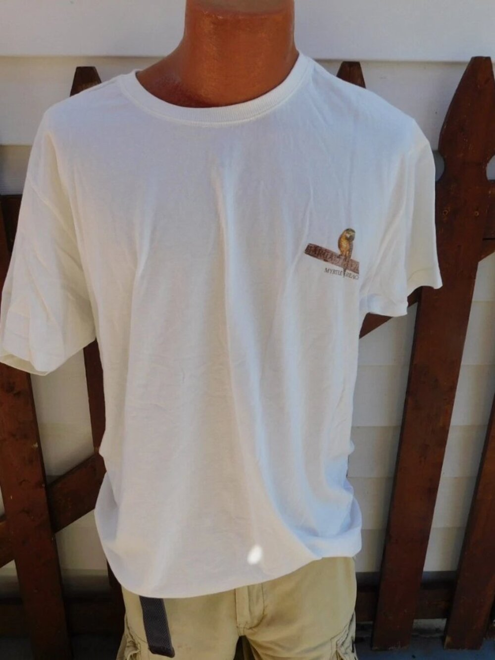 Margaritaville Myrtle Beach It's Five O'Clock Somewhere Adult T Shirt XL